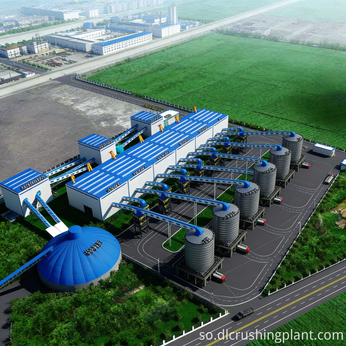 Khadka Wax-soo-saarka Dhagax-Nolol-dheer Long-Life Stone Production Line